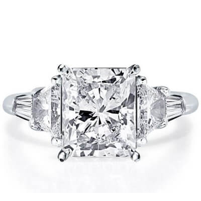 Five Stone Radiant Engagement Ring(5.75 CT. TW.)