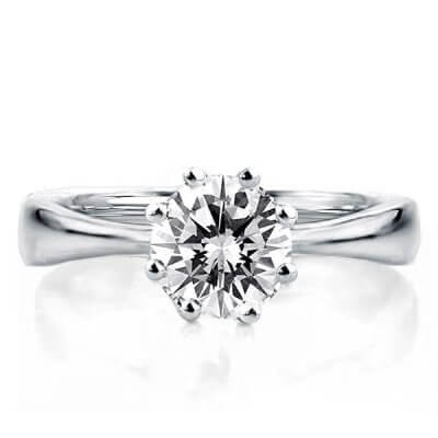 Eight-prong  Solitaire Engagement Ring(2.00 CT. TW.)
