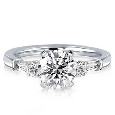  Five Stone Engagement Ring (3.45 CT. TW.)