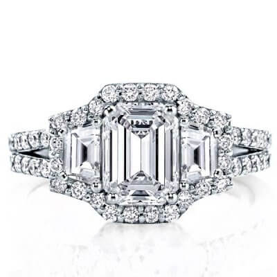 Classic Emerald Cut The Best Engagement Ring