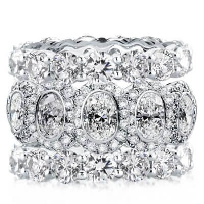 Triple Row Stackable Band Set (18.00  CT. TW.)