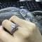 Wholesale Bridal Ring Sets,Italo Bypass Heart Created White Sapphire Bridal Set