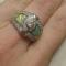 Bezel Opal Engagement Ring,Italo Bezel Opal Sidestone Created White Sapphire Engagement Ring