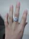 Halo Engagement Rings | Italo Halo Created White Sapphire Engagement Ring