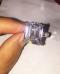 Engagement Rings | Italo Three Stone Emerald Created White Sapphire Engagement Ring