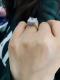 Classic Princess Engagement Ring,Italo Classic Princess Created White Sapphire Engagement Ring