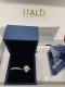 Pear Cut Bridal Sets,Italo Rose Gold Halo Pear Created White Sapphire Bridal Set
