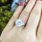 Buy Three Stone Engagement Ring,Italo Three Stone Created White Sapphire Engagement Ring